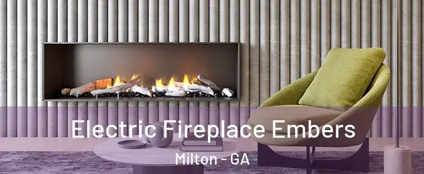  Electric Fireplace Embers Milton - GA