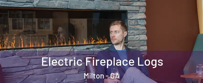  Electric Fireplace Logs Milton - GA