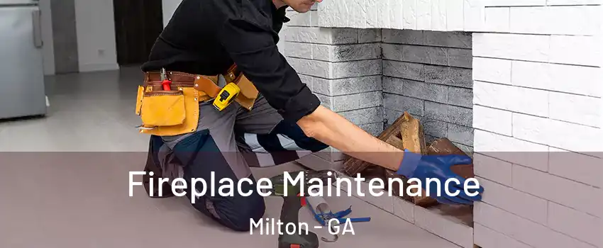  Fireplace Maintenance Milton - GA