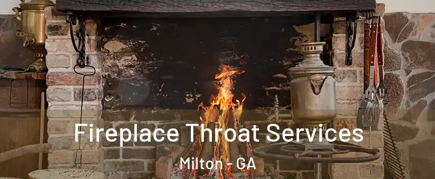  Fireplace Throat Services Milton - GA