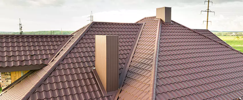 Residential Chimney Flashing Restoration in Milton, GA