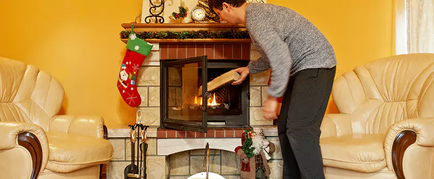 Gas to Wood-Burning Fireplace Conversion Services in Milton, Georgia