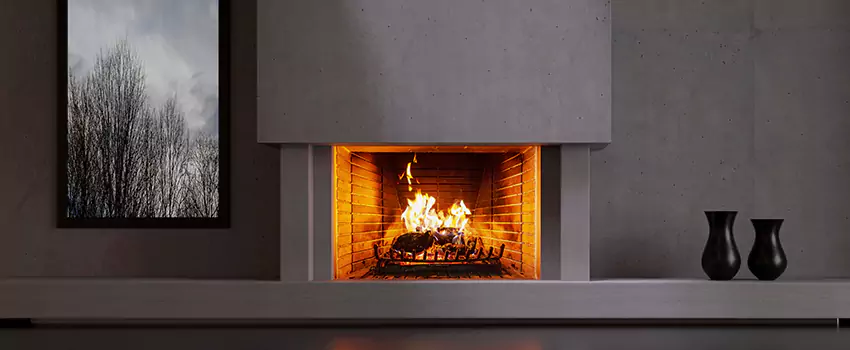 Wood Fireplace Refacing in Milton, GA
