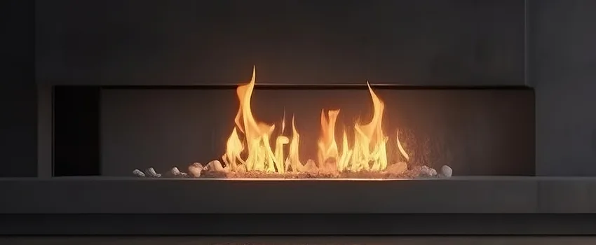 B-Vent Gas Fireplace Installation in Milton, GA